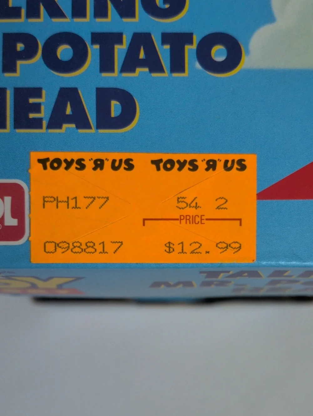 Vintage 1996 Toy Story Talking Mr. Potato Head In Box